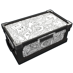 DoodleLargeWoodenBox